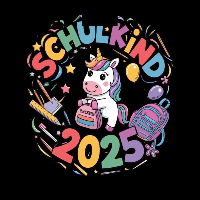 Schulkind 2025 Einschulung Schulanfang