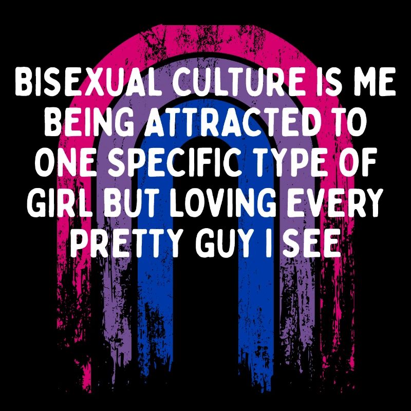 Bisexual is Being Attracted Bi LGBTQ Bi Pride
