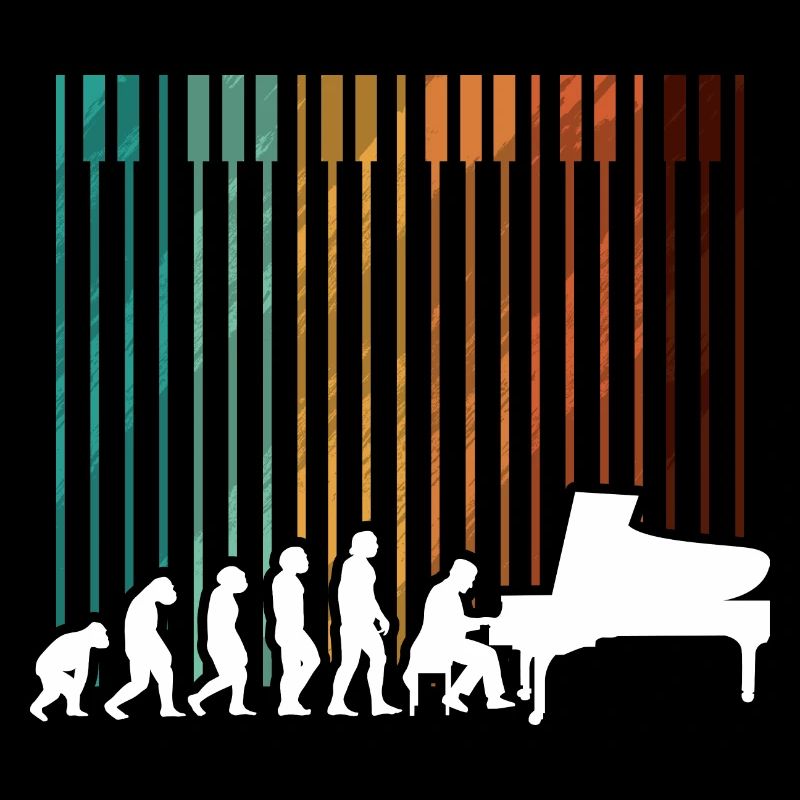 Evolution Piano Musicien Clavier Orchestre