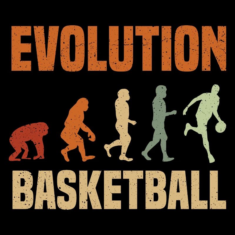 Basketball Evolution From Monkey To Men BBall