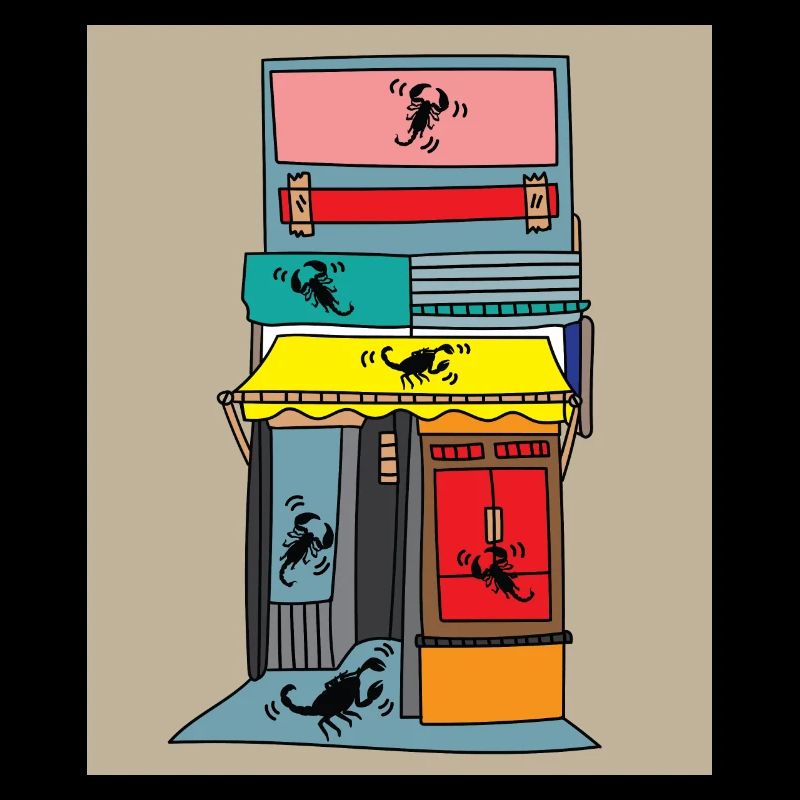 Scorpios Retro Environment Zodiac Sign
