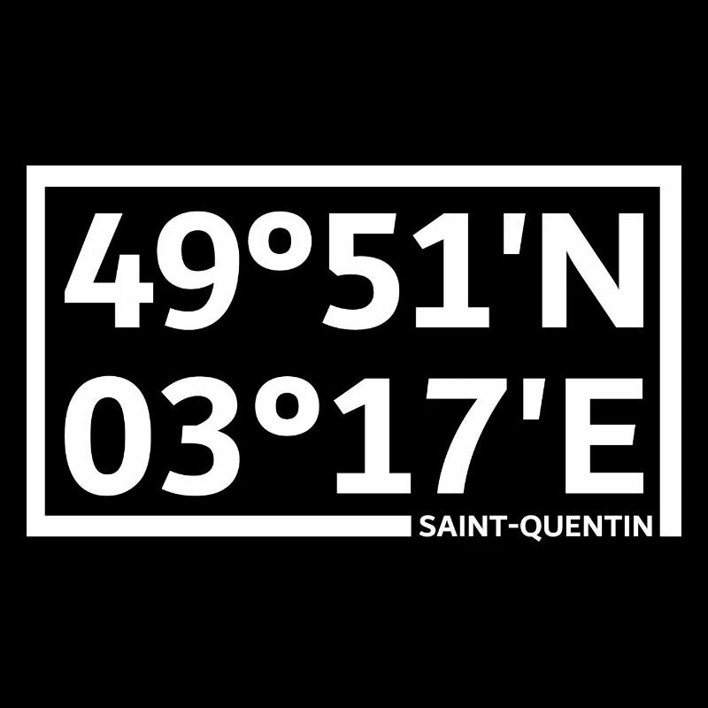 Saint-Quentin coordinates
