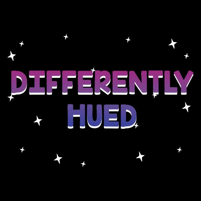 Differently Hued Bisexual LGBTQ Bi Pride