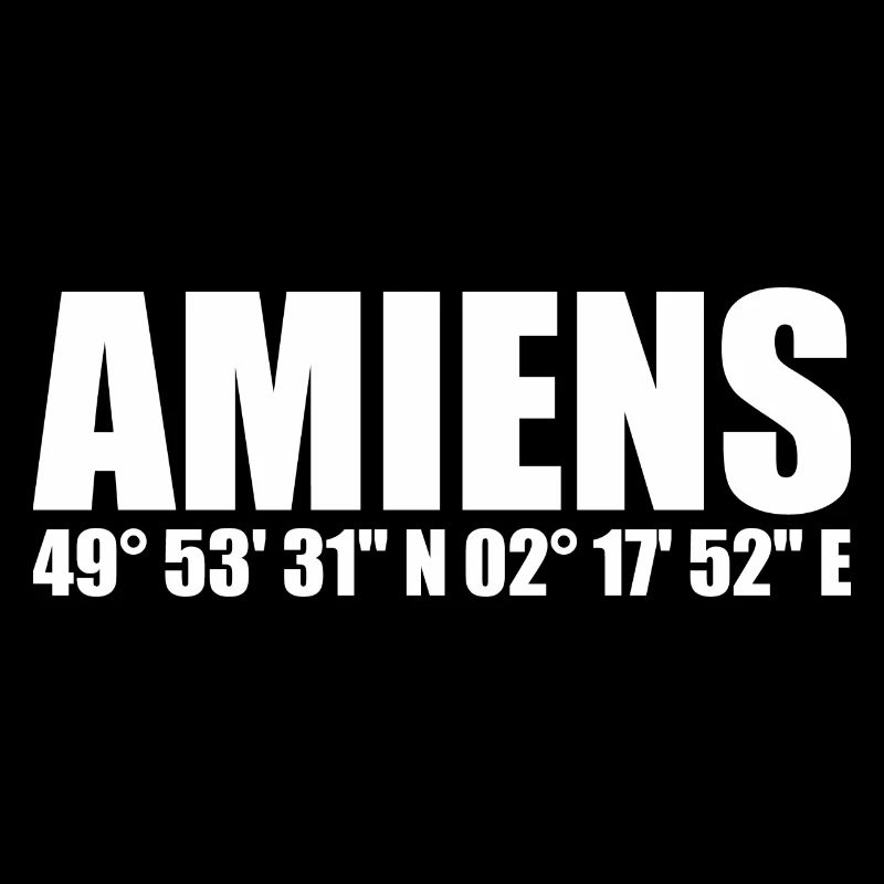 Coordonnées d’Amiens