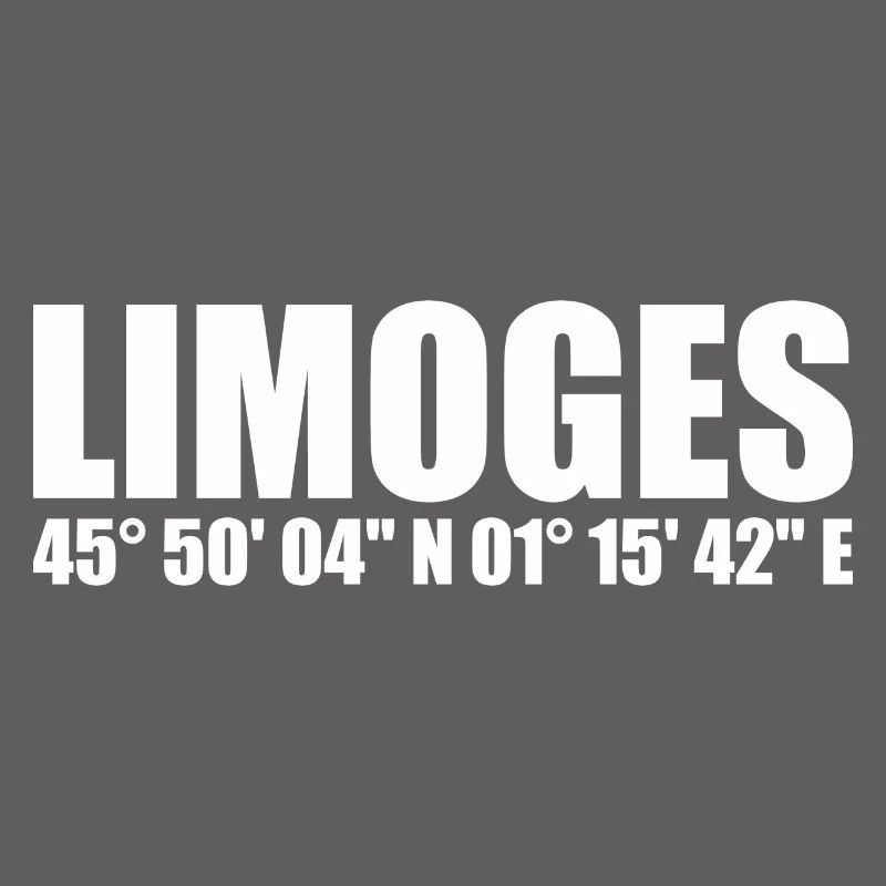 Limoges coordinates