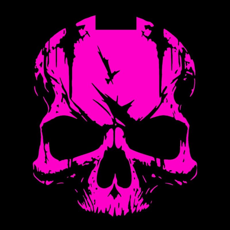 Pink Skull Skull