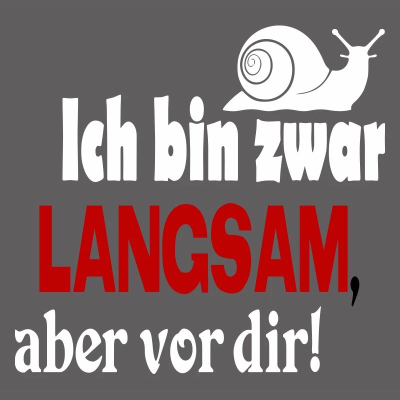 Schnecke Sprüche Ich bin langsam