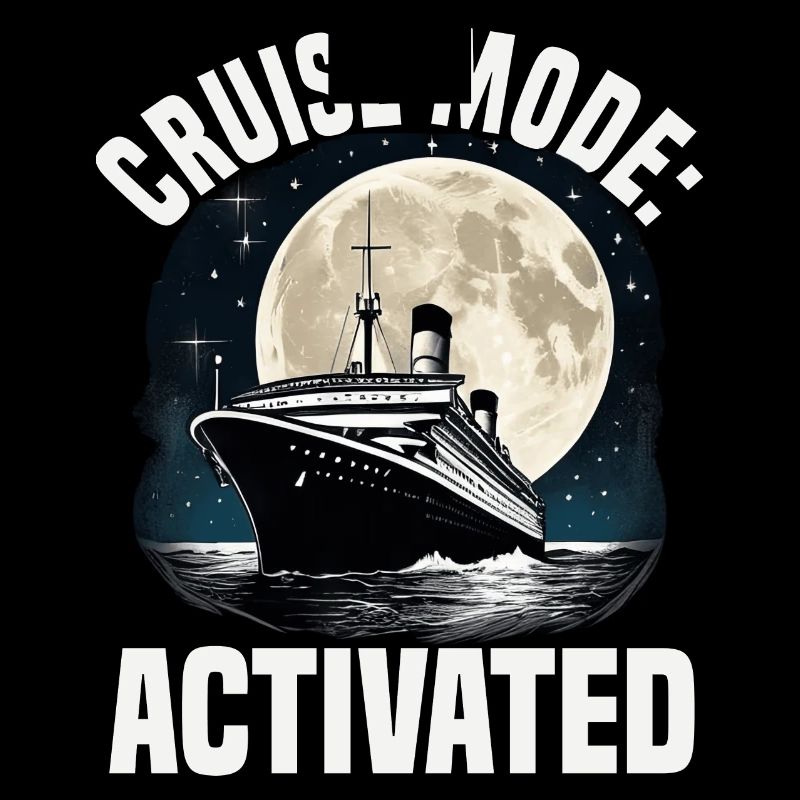 Groupe de vacances de navire de croisière activé en mode croisière