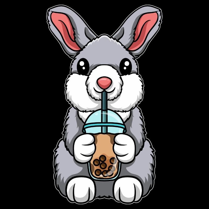 Kawaii Bubble Tea Hase