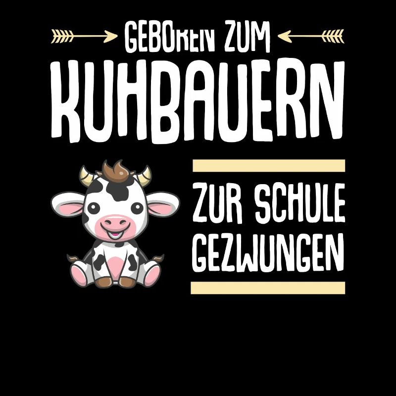 Landwirt Milchbauer Kuhbauer Kind Schule