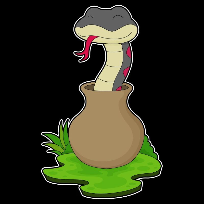 Vase Serpent