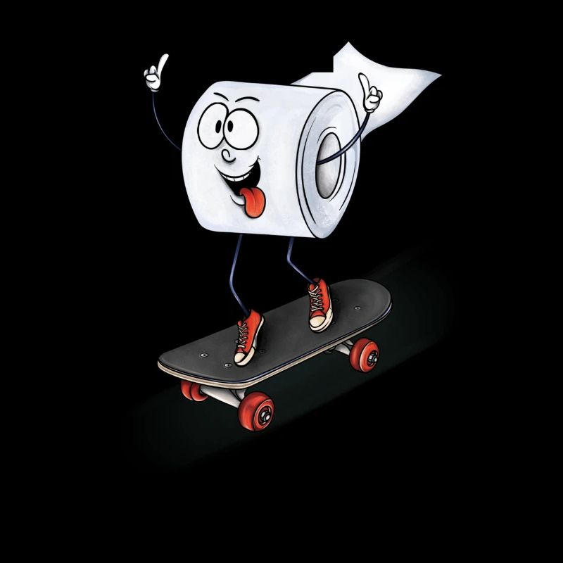 Crazy Klorolle while skating