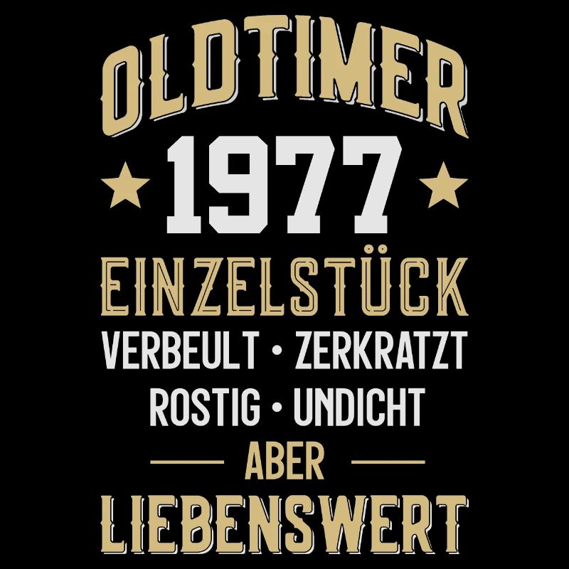 LUSTIG 49. GEBURTSTAG OLDTIMER 1977 EINZELSTÜCK
