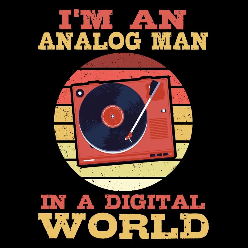 Ich Bin Ein Analoge Mann In Einer Digitalen Welt