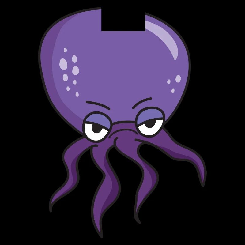 Octopus géant octopus encre poisson tentacule