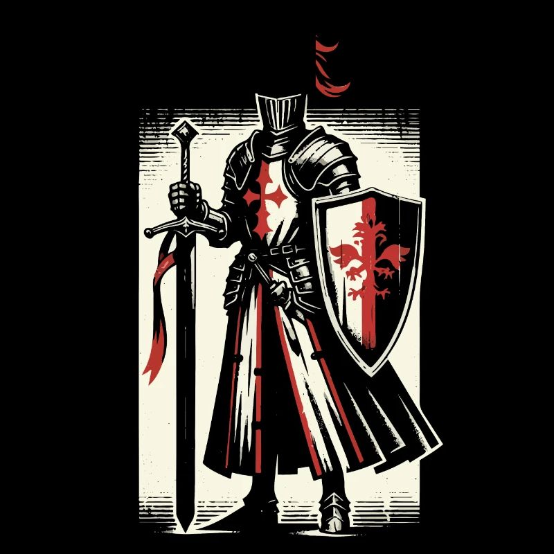 Deus Vult Crusader Templar Medieval