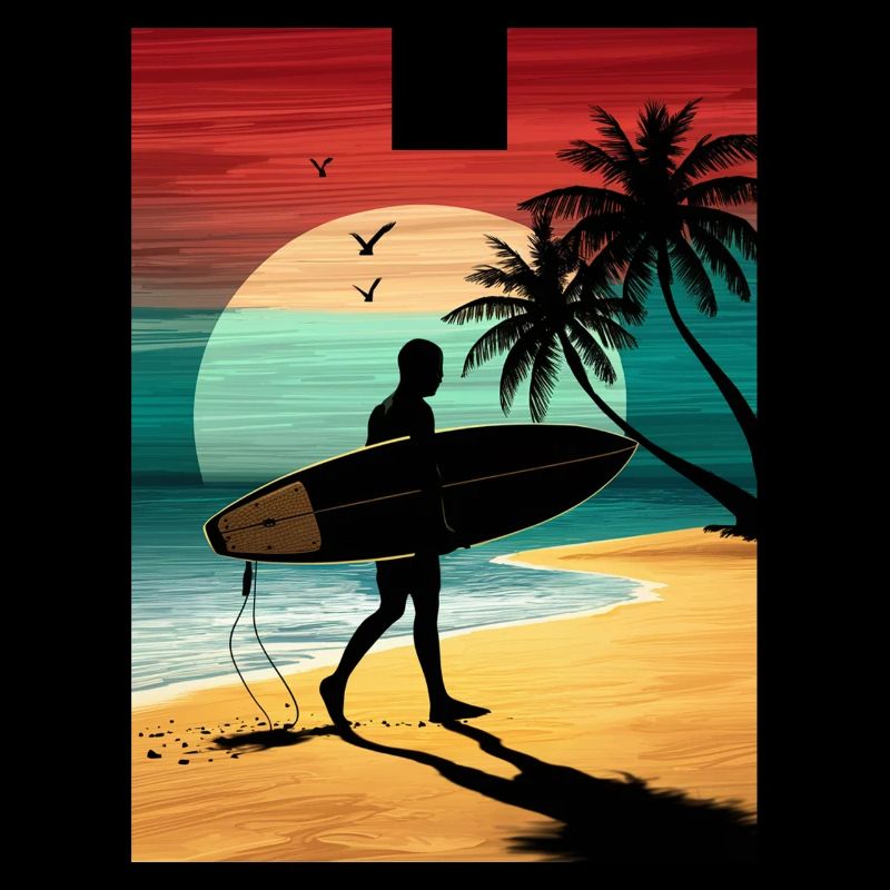 Surf Surfer Planche de surf Surfer Plage