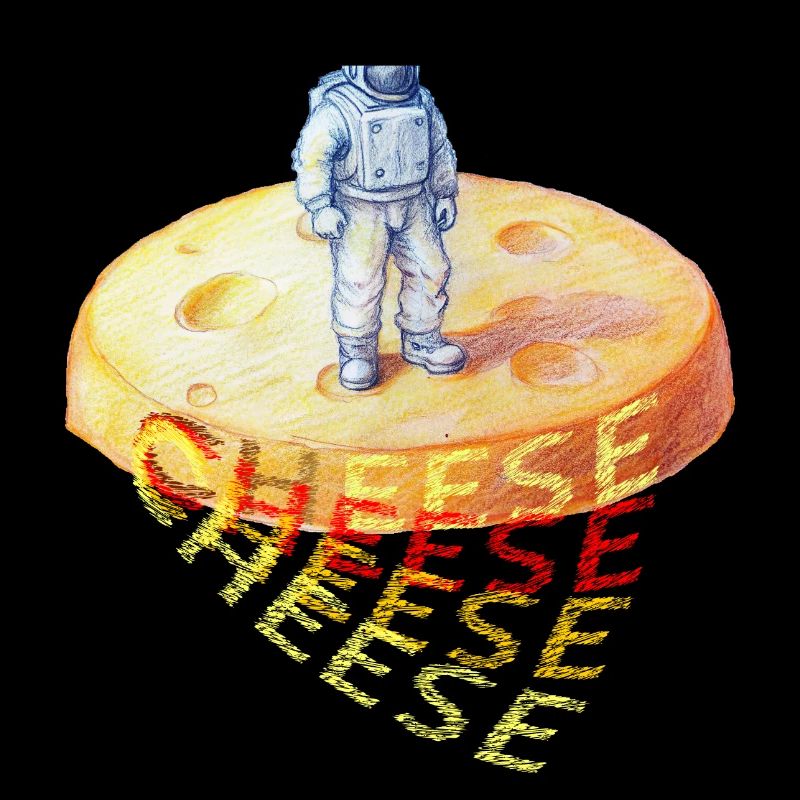 Fromage, Fromage, Astronaute sur Fromage