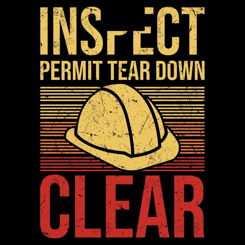 Inspect Permit Tear Down Clear Construction Wreck