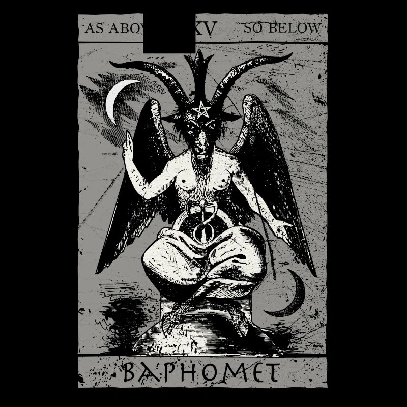Sigil Of Baphomet - Tarot Card Devil Satanic 666