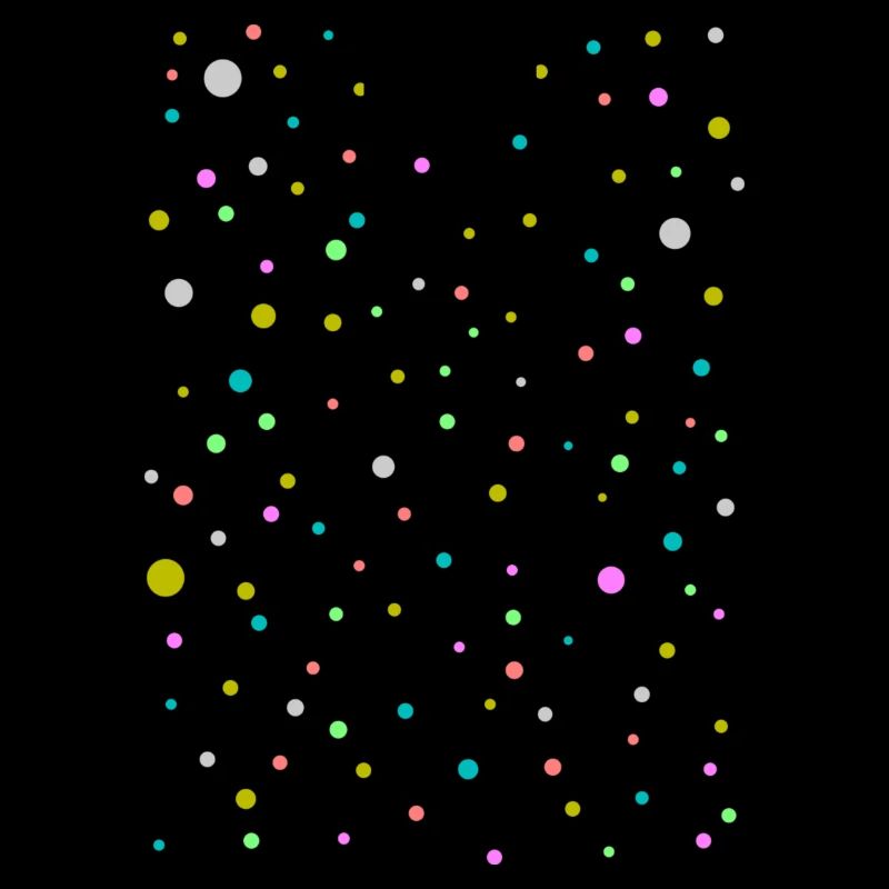 Bunte Punkte, Schön, Modisches Design