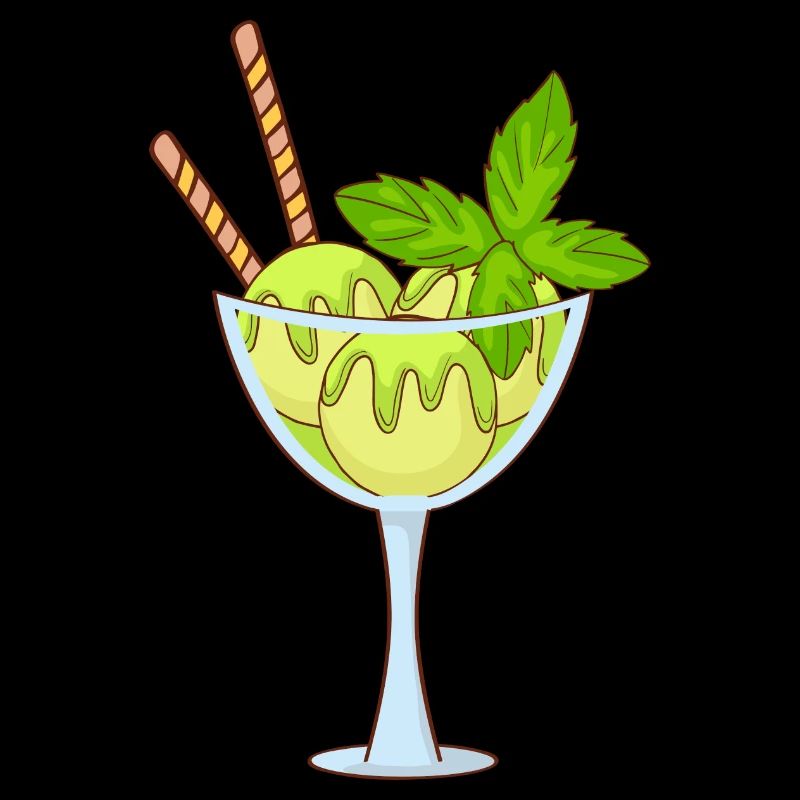 Eis Speiseeis Eiskrem Eiscreme Kugeleis Eisbecher