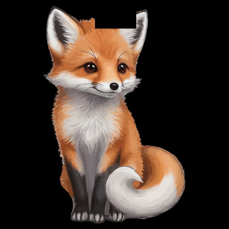 Cute Red Fox Fox Forest Animal