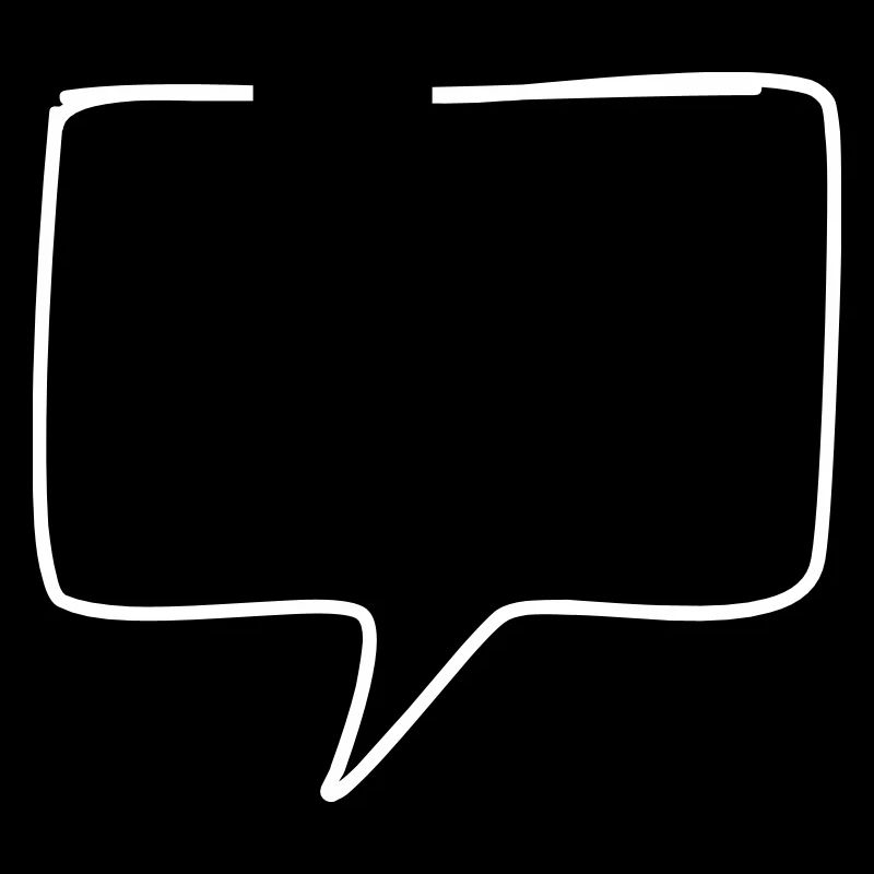 Speech bubble round corners