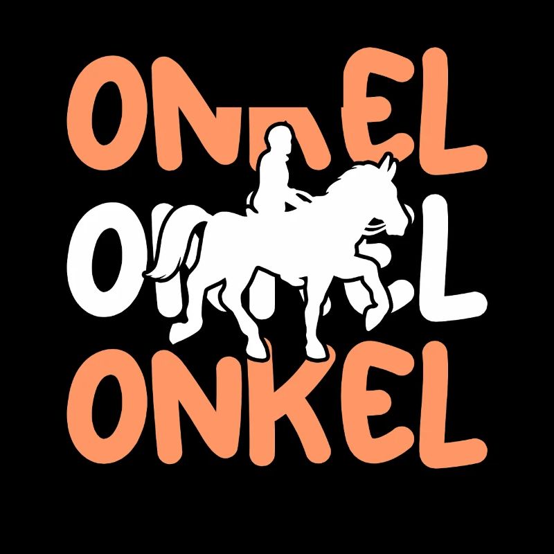 Monter à cheval oncle
