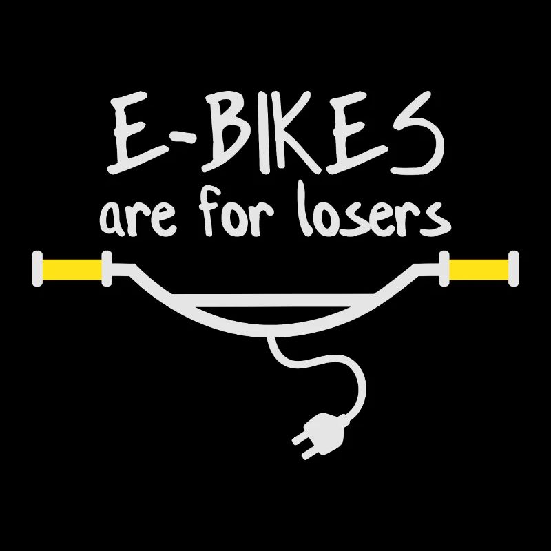 Les vélos électriques sont pour les perdants