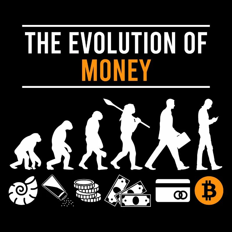 Crypto BTC Bitcoin The Evolution Of Money