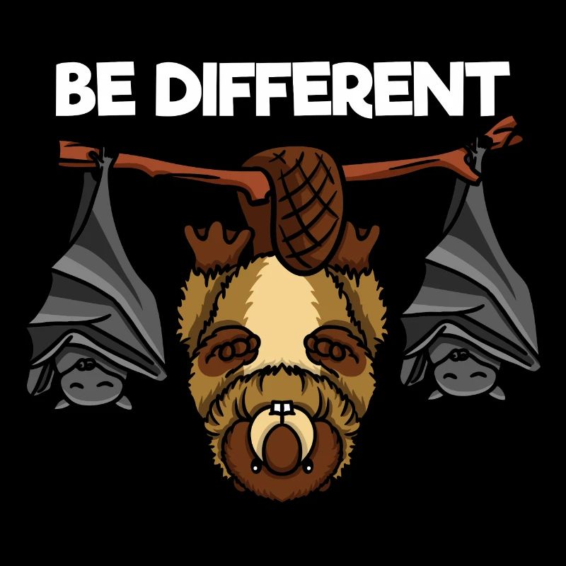 Be Different Biber und Fledermäuse
