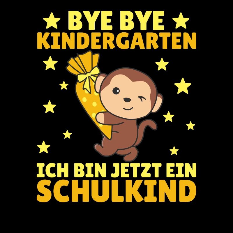 bye bye Kindergarten ich bin jetzt ein Schulkind