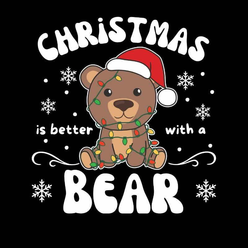 Christmas is better with a bear