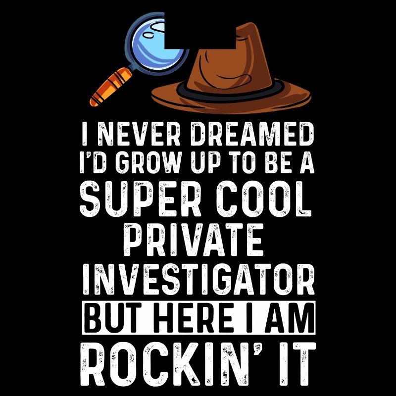 Conception super cool de détective privé