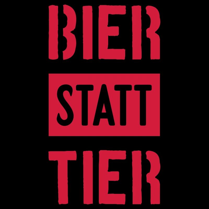 BIER STATT TIER VEGAN