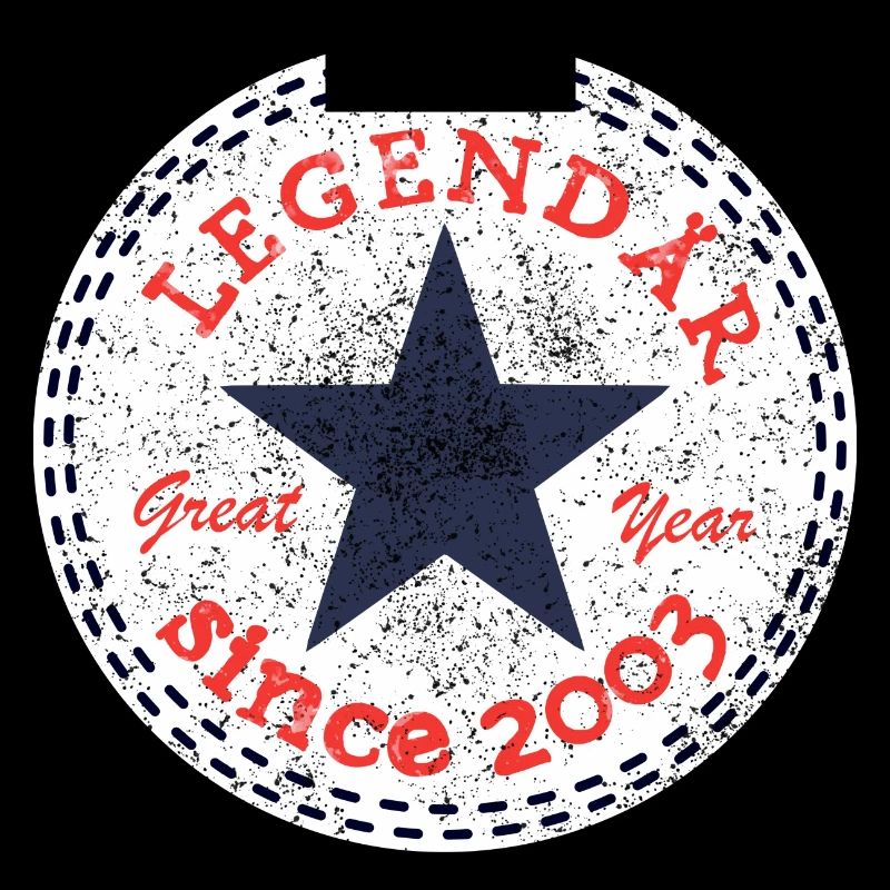 18. Geburtstag Geschenk Mädchen Junge since 2003