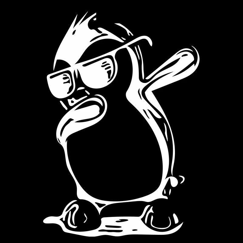 Cute Dabbing Penguin
