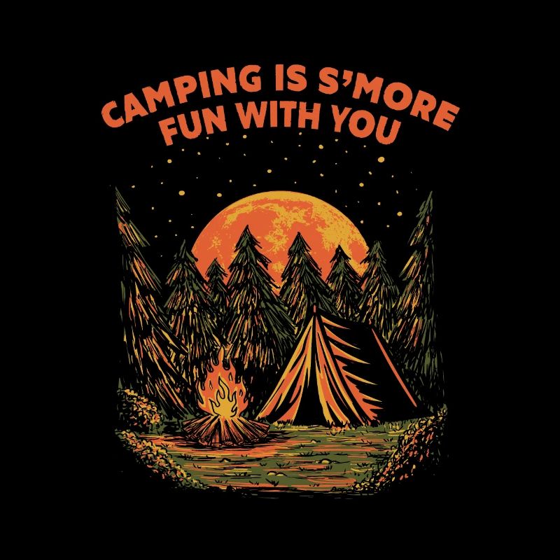 Le camping est amusant avec vous couples de campeurs Campin