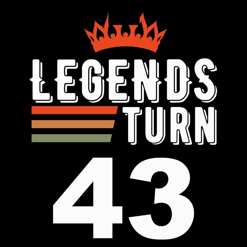 Les légendes ont 43 ans, 43 ans