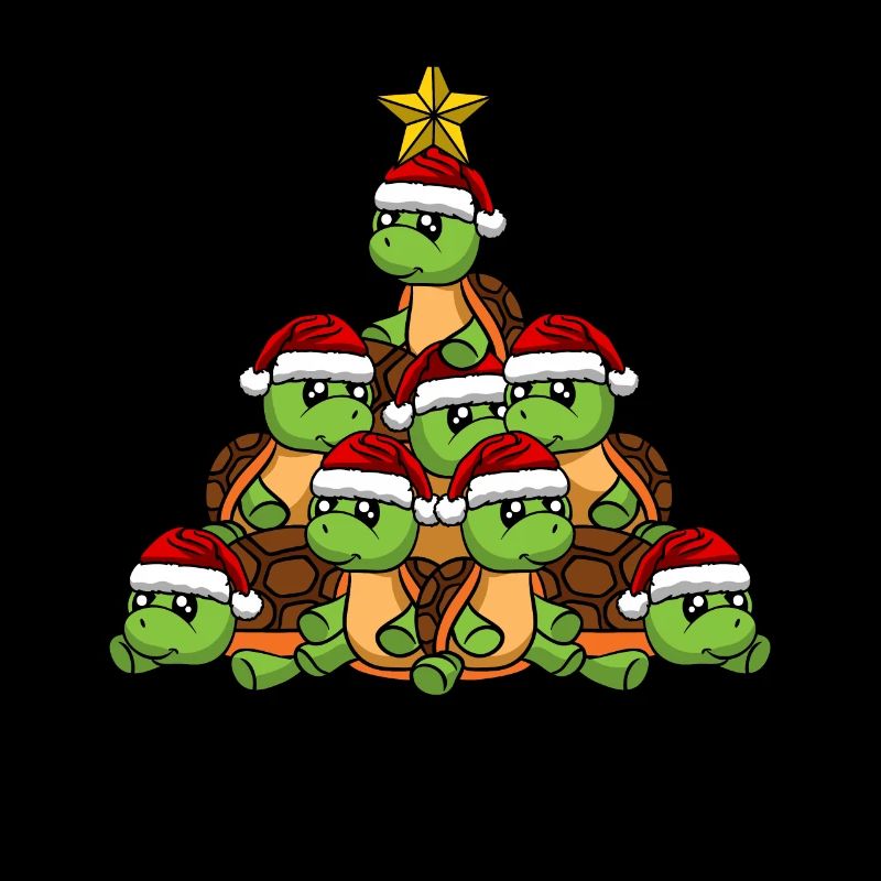 Turtle Christmas Tree