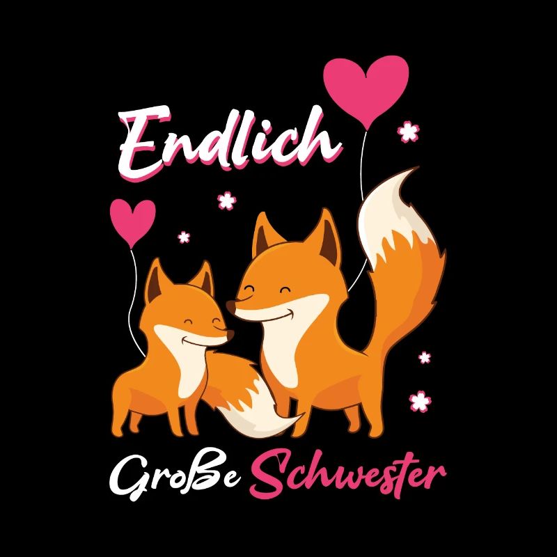 Endlich Große Schwester Fuchs Geschwister