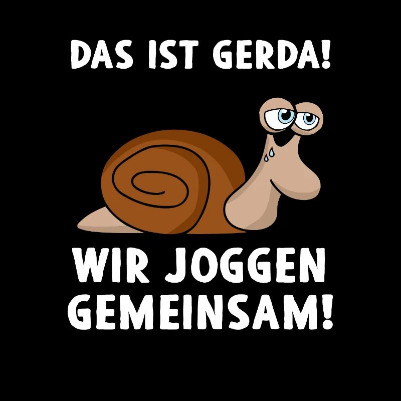 Das Ist Gerda Wir Joggen Gemeinsam