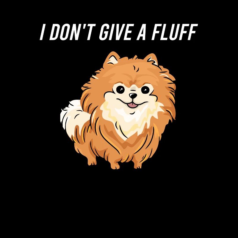 Spitz miniature Je ne donne pas un peluchage