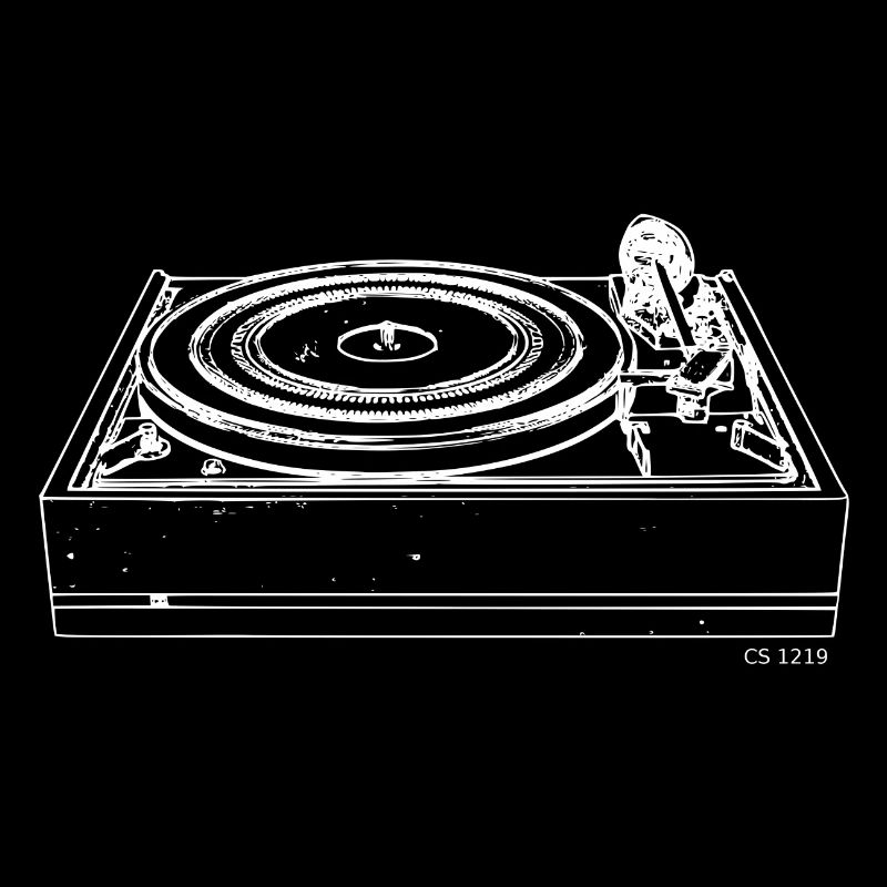 Platine double 1219 Platine rétro blanc