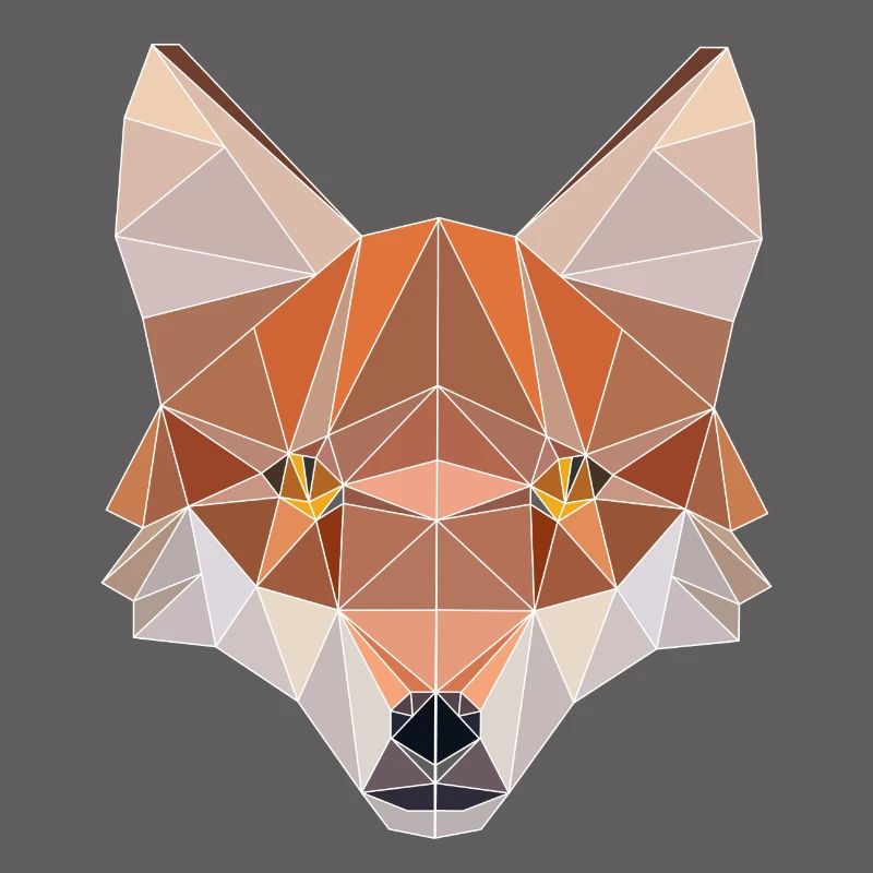 Tshirt polygonal Design Symmetrical Triangular