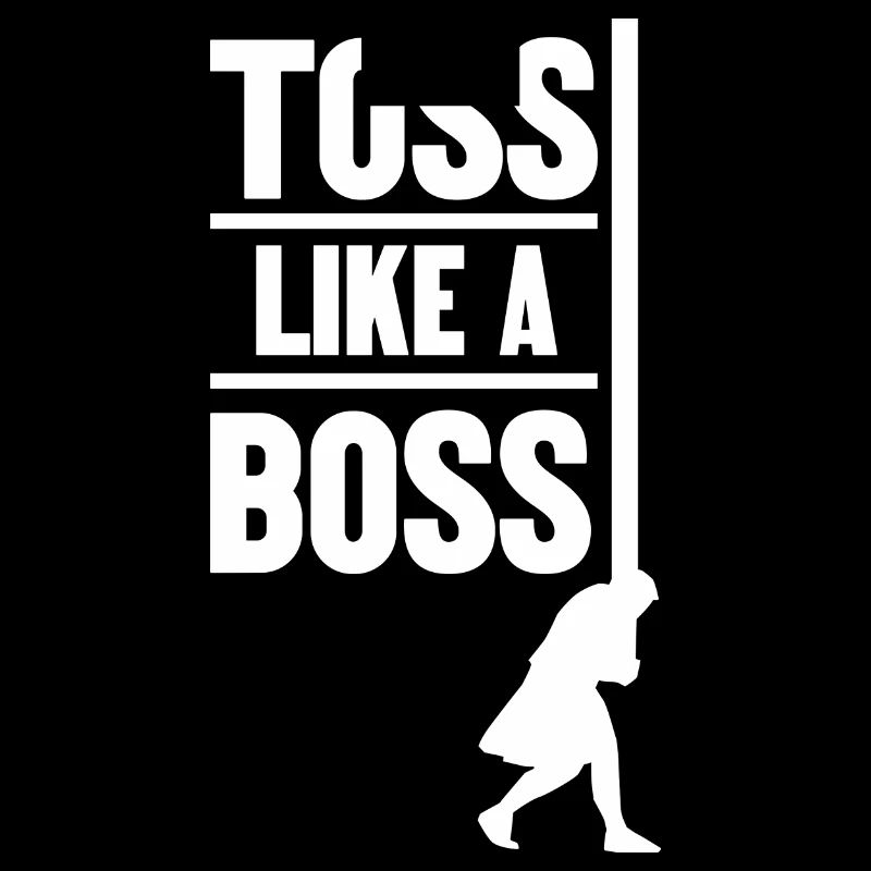Toss Like A Wood Chunk Throwing Caber Toss