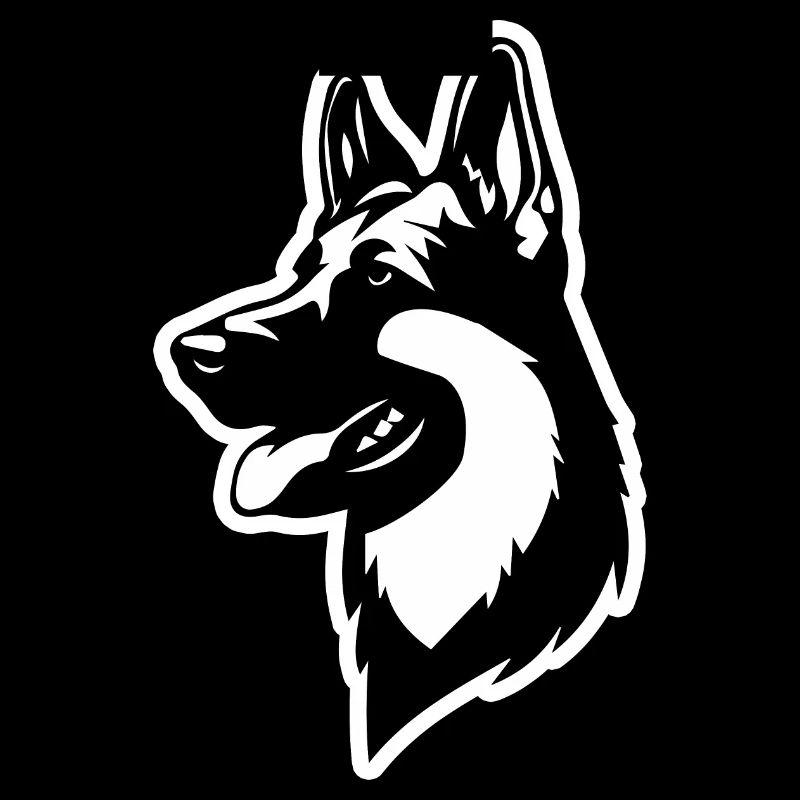 German Shepherd Dog Dog Head