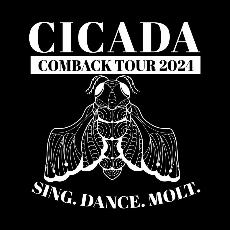 Cicada Comeback Tour 2024 Cicada Brood Swarm