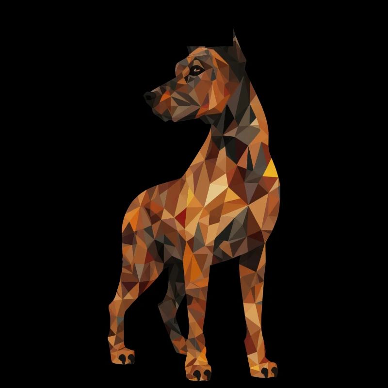 Polygone Doberman